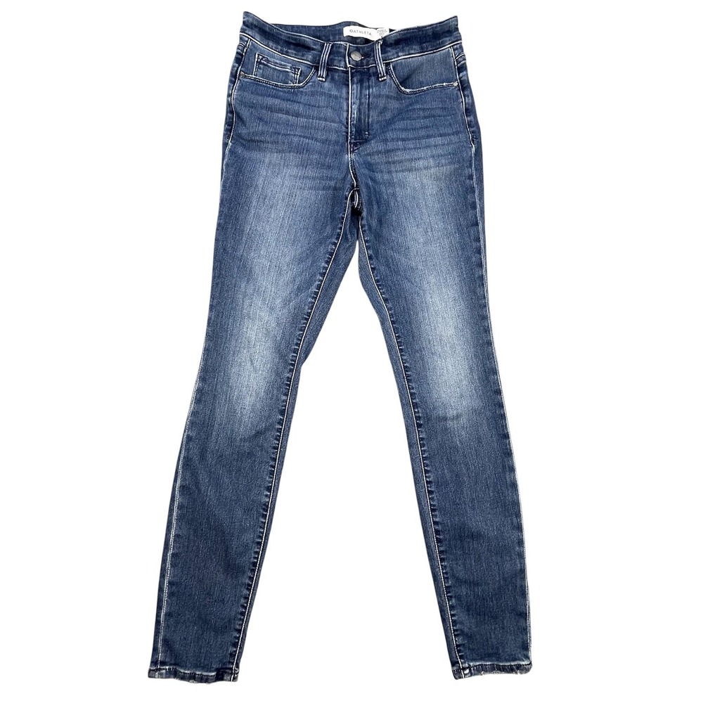 Athleta Blue Skinny Jeans SCULPTEK Performance Denim Womens Size 4